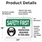 Signmission 18 in Height, 24 in Width, Vinyl Decal, Rectangle OS-2PACK-SF-D-1824-L-10601 - alternate 2